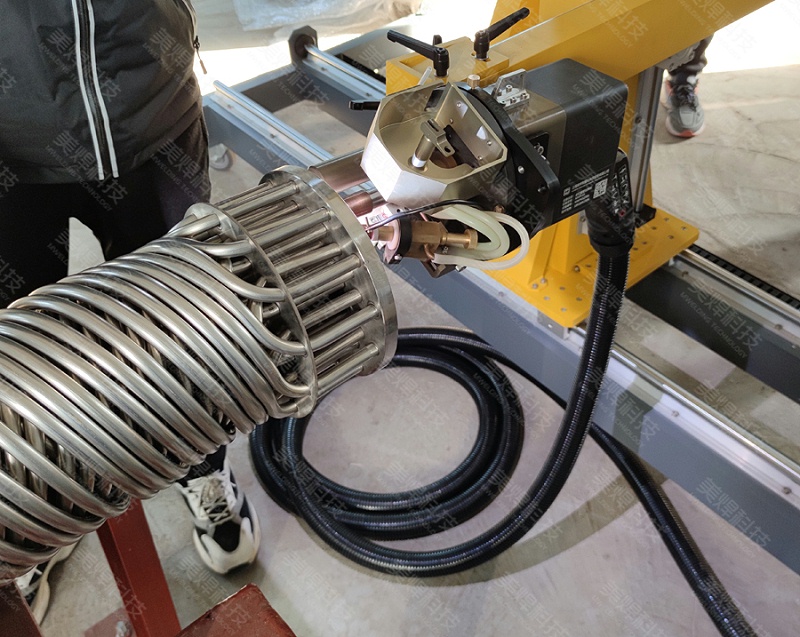 Application of Full Position Tube Plate Welding Machine Pipe Sheet Welding Machine in the Heat Exch