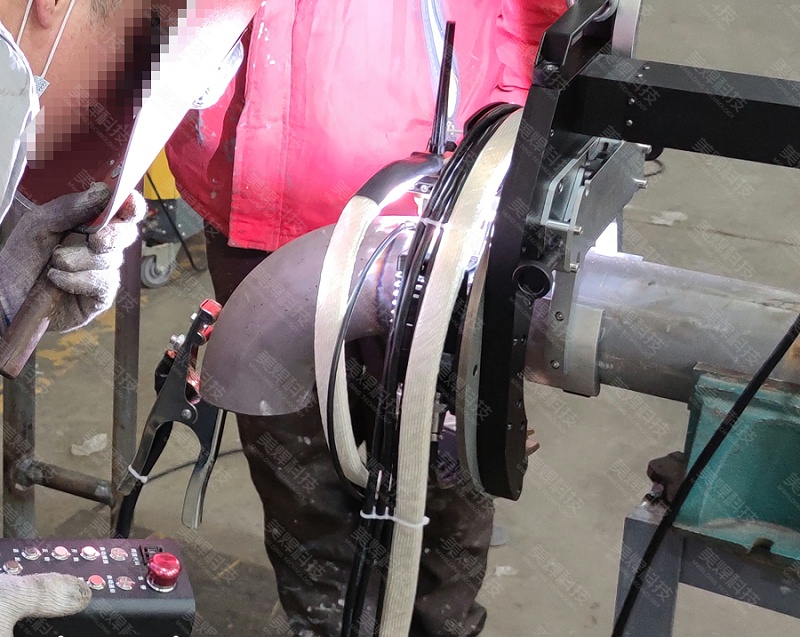 Application of Open Pipe Welding Equipment in Hunan HVAC and Refrigeration Industry Projects