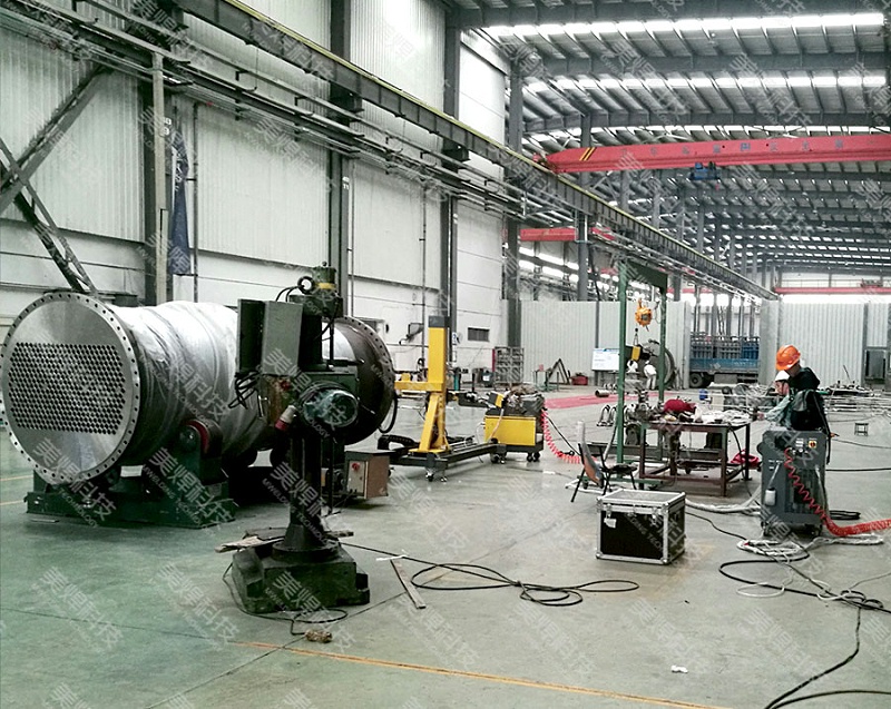 Application of Full Position Tube Plate Welding Machine  Pipe Sheet Welding Machine in the Heat Exch