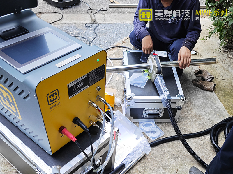 Meihan TIG automatic welding equipment: Let welders say goodbye to the hardship of 'trading health for income' (Picture 2) Where the construction site is, that's where we weld.jpg